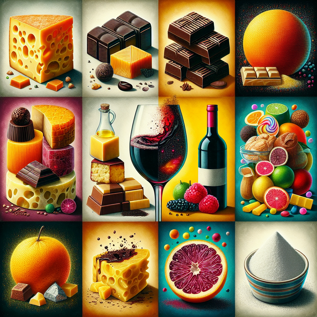 1. Branzeturi maturate2. Ciocolata3. Vin rosu4. Cafea5. Aditivi alimentari6. Mezeluri procesate7. Aspartam8. Fructe citrice