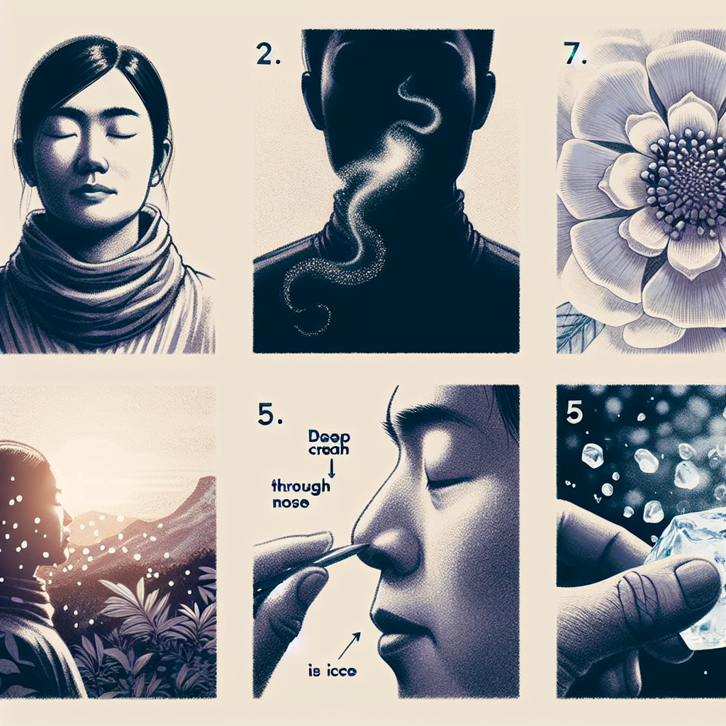 1. Calmeaza te si stai in picioare2. Respira pe gura3. Apasa usor nasul4. Foloseste gheata5. Evita suflatul nasului