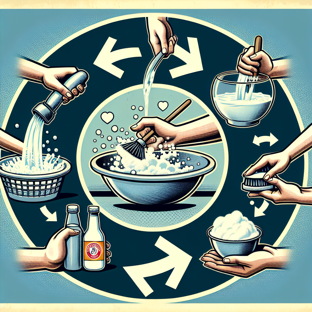 Clateste cu apa freaca cu perie foloseste bicarbonat