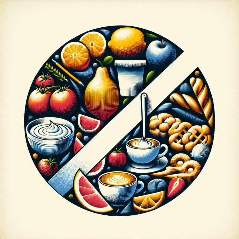 Este interzis sa mananci citrice rosii produse de patiserie iaurt sau cafea