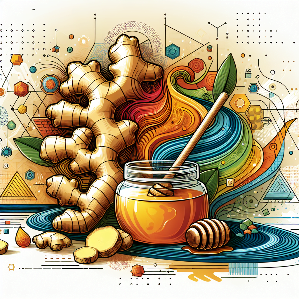 Ghimbir si miere calmante pentru digestie si respiratie