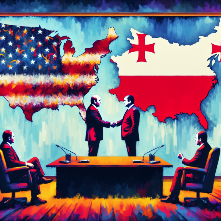 Premierul Georgiei propune resetarea relatiilor cu SUA