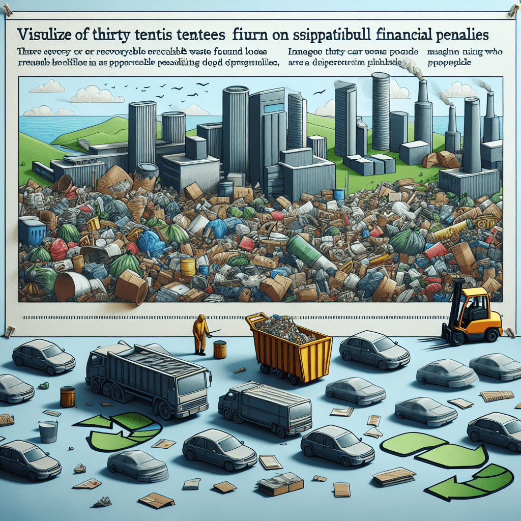 30 de tone de deseuri reciclabile descoperite in Dambovita. Amenzi de 310.000 lei. 90 de caroserii depozitate necorespunzator la Aninoasa