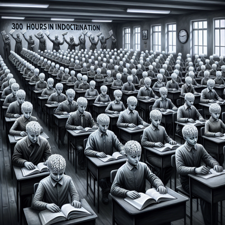 300 de ore de spalare a creierului in scoli rusesti