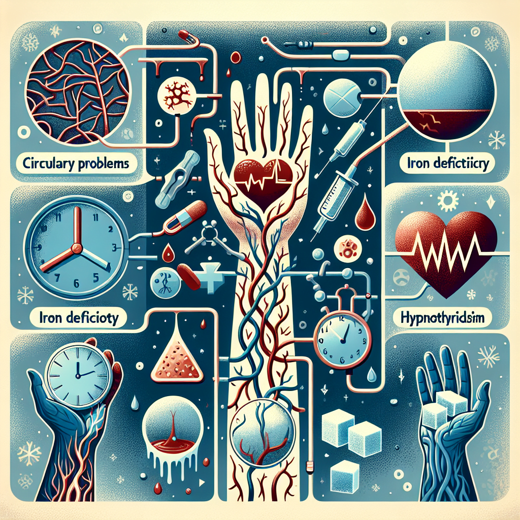 Afectiuni circulatorii deficit de fier diabet hipotiroidism sindrom Raynaud