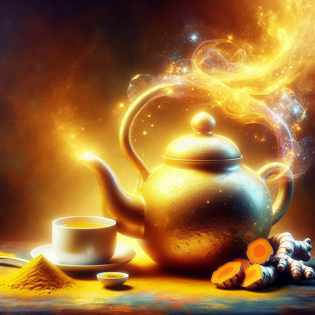 Ceai de turmeric pentru riduri si imunitate