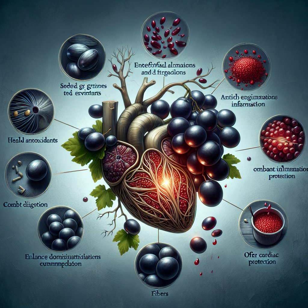 Strugurii cu samburi contin antioxidanti vitamine si fibre imbunatatesc digestia reduc inflamatia si protejeaza inima