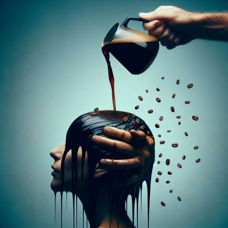 Trebuie sa te speli pe cap cu cafea