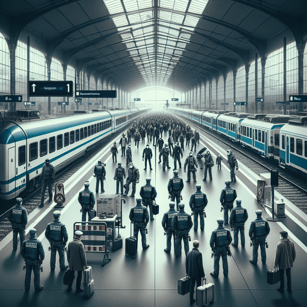 Alerta in gara Krefeld Germania din cauza unui virus