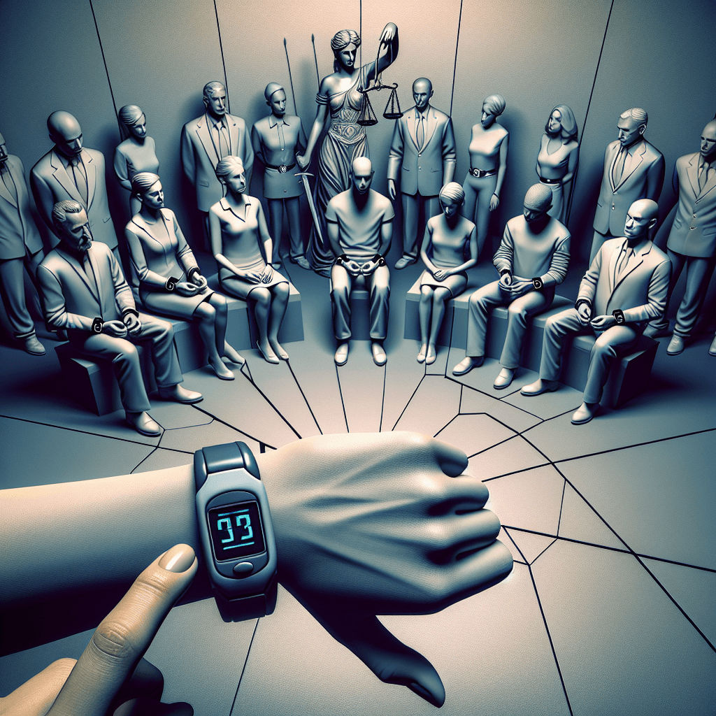 Bratari electronice pentru cei sub control judiciar