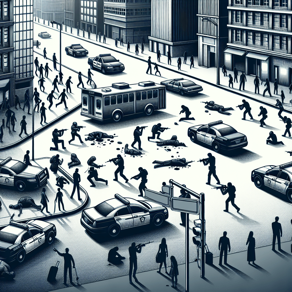 Incident armat in plina strada in Galati