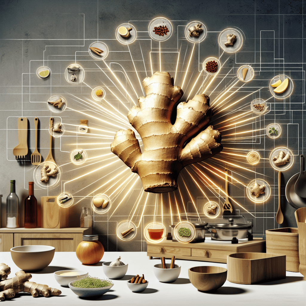 Ingredientul din bucatarie care ajuta este ghimbirul