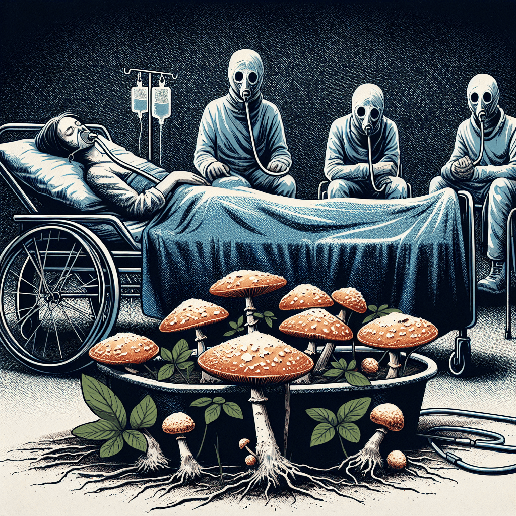 Pacienti in stare grava din cauza ciupercilor otravitoare. Acestea au fost culese din padure de catre o ruda