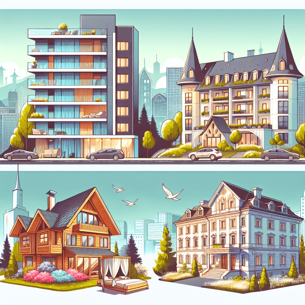 Three types of accommodation in Romania apartments guesthouses hotels