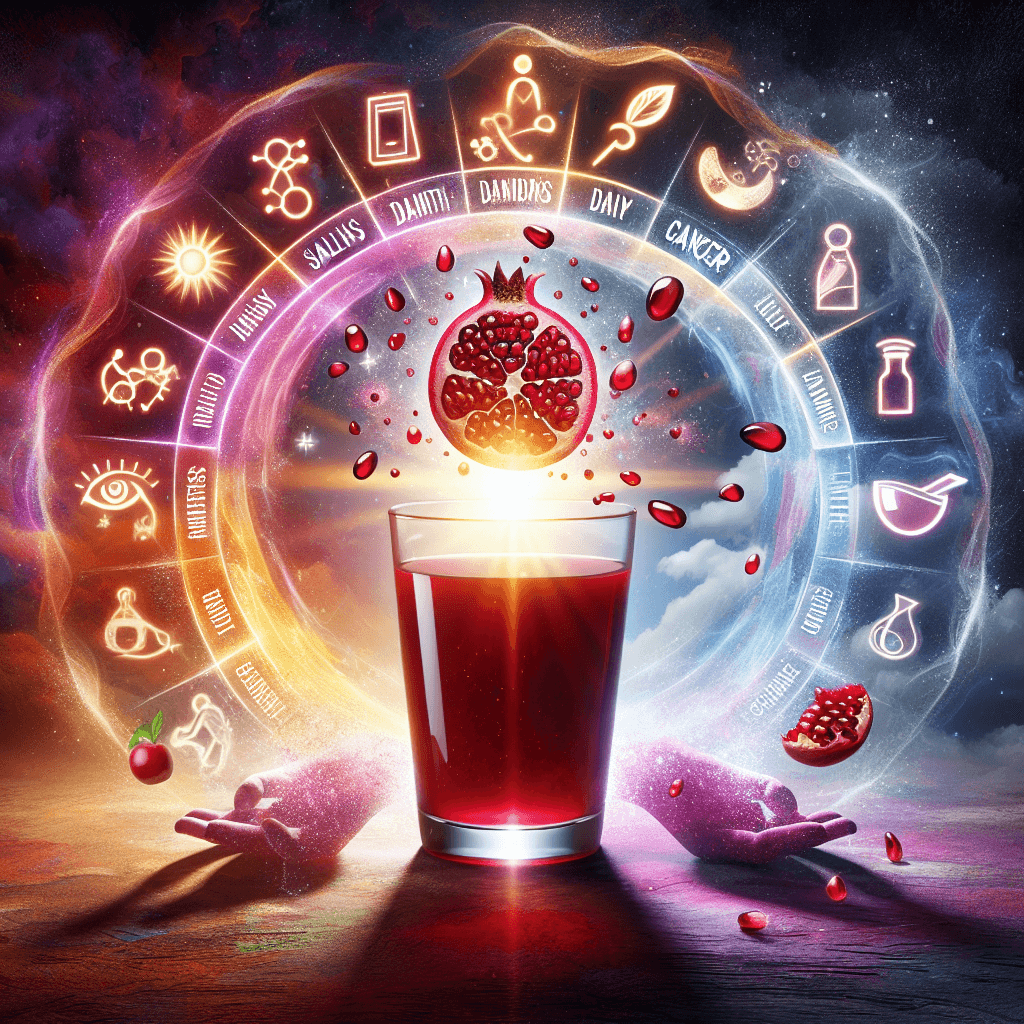 Suc de rodie recomandat zilnic cu proprietati anticancerigene