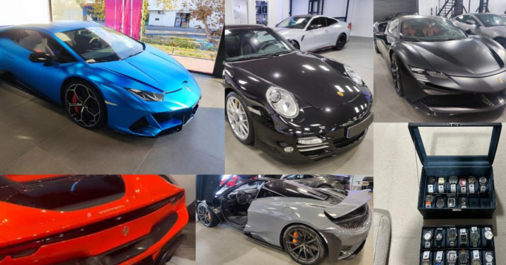 30 de arestări în Spania într-o anchetă privind vânzarea de mașini de lux, prejudiciu: 17 milioane euro 1 30 de arestari in Spania intr o ancheta privind vanzarea de masini de lux prejudiciu 17 milioane euro