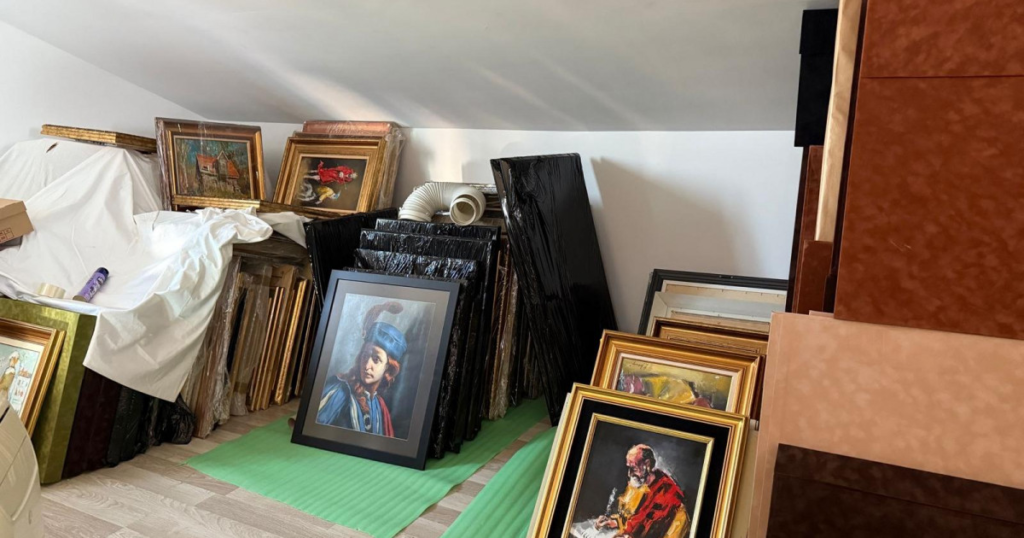 Ceasuri genti de lux si peste 2000 de tablouri descoperite in cazul DNA care il vizeaza pe generalul Zisu