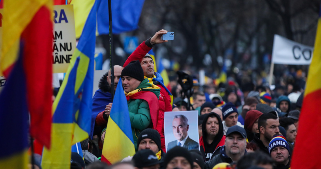 Polonezul retinut cu cutit la protestul AUR arestat preventiv