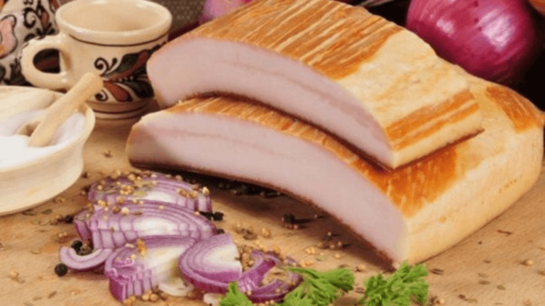 Portia zilnica de slanina recomandata pentru sanatate