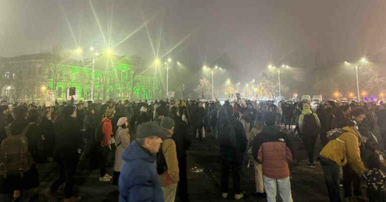 Protest in Piata Victoriei pentru reforme in Justitie