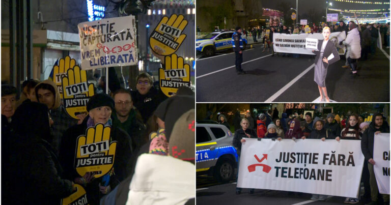 Proteste pentru independența justiției, a cincea zi consecutiv. Proteste pentru independenta justitiei a cincea zi consecutiv