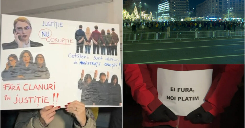Protestele pentru justitie continua romani in strada
