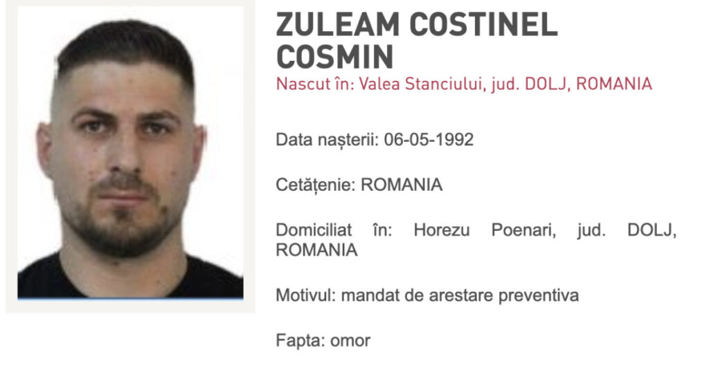 Costinel Cosmin Zuleam cautat international pentru ucidere prins in Indonezia