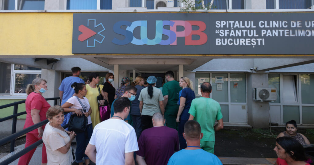 Barbatul care a sustras componente din instalatia de oxigen a Spitalului Pantelimon retinut preventiv