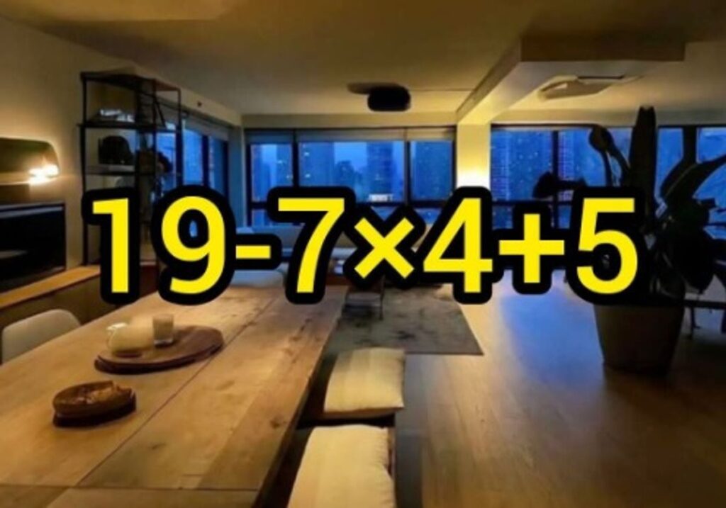 Exercitiul de matematica simplu care le a dat de furca parintilor Poti rezolva 19 7 x 4 5 in 30 de secunde