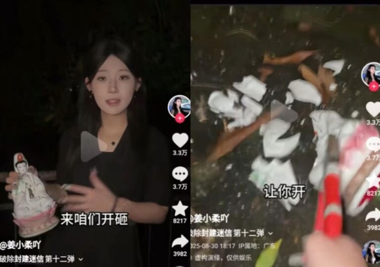 O influencerita de 24 de ani care a distrus in direct o statuie blestemata a decedat intr un accident de masina
