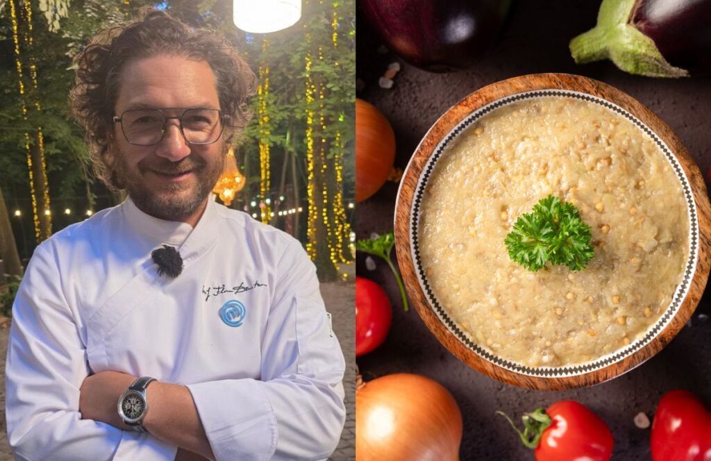 Salata de vinete a lui Chef Florin Dumitrescu Secertul simplu pentru un preparat cremos si pufos