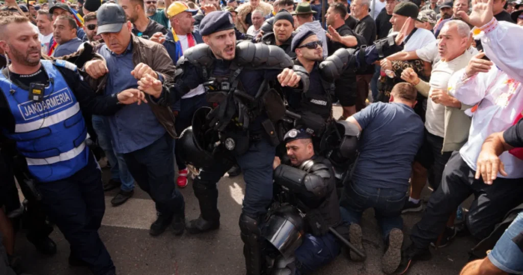 14 persoane, propuse pentru arestare după violențele de la protestul fermierilor