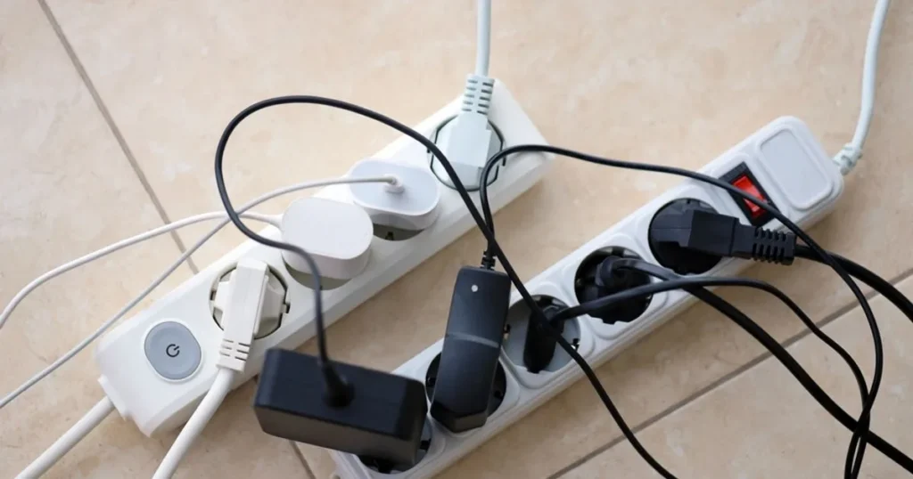 Pericolul conectării mai multor electrocasnice la prelungitor. Avertisment electrician