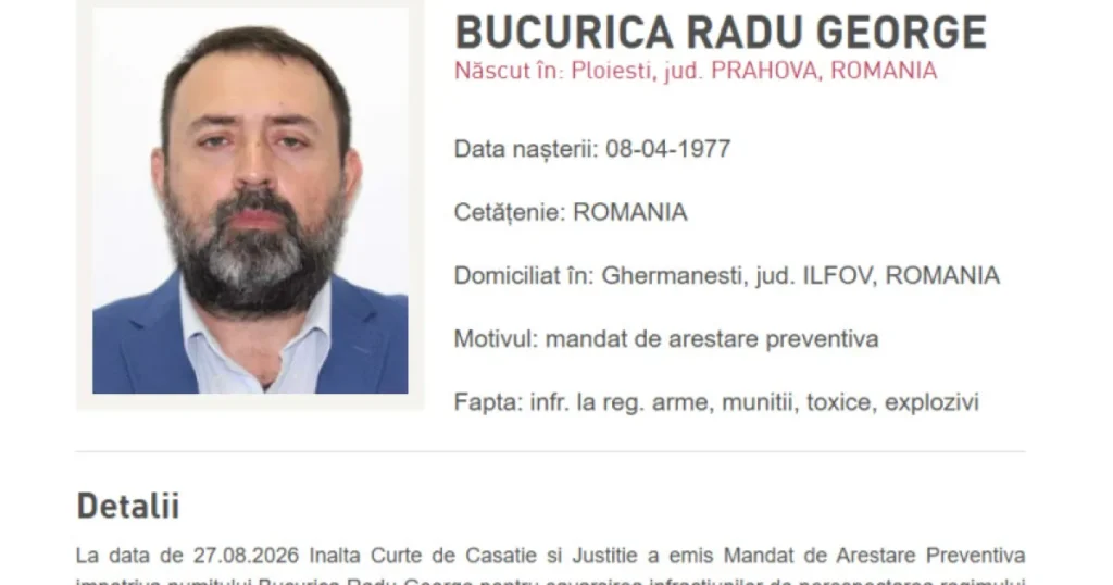 Procurorul George Bucurică, prins cu pistolul la discotecă, a fost internat specializat