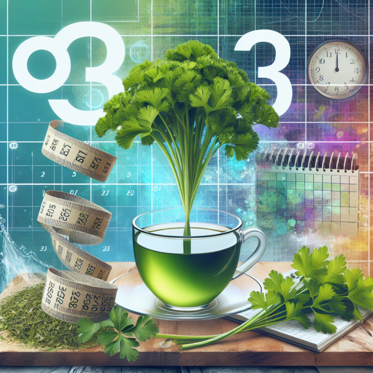 Dieta cu ceai de patrunjel. Slabesti 3 kilograme in doar 3 zile