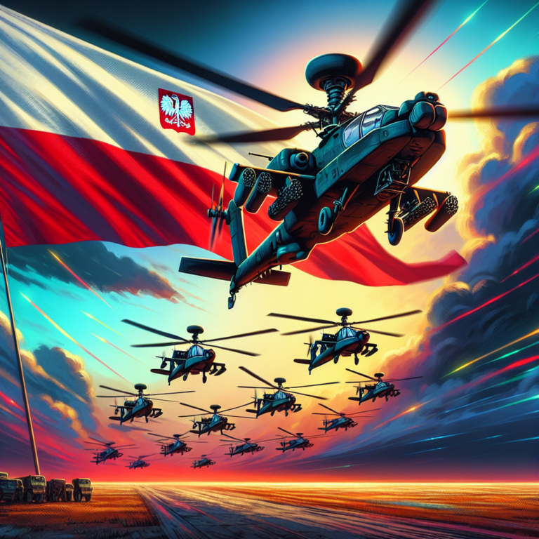Polonia cumpara 96 de elicoptere AH 64E Apache de la SUA