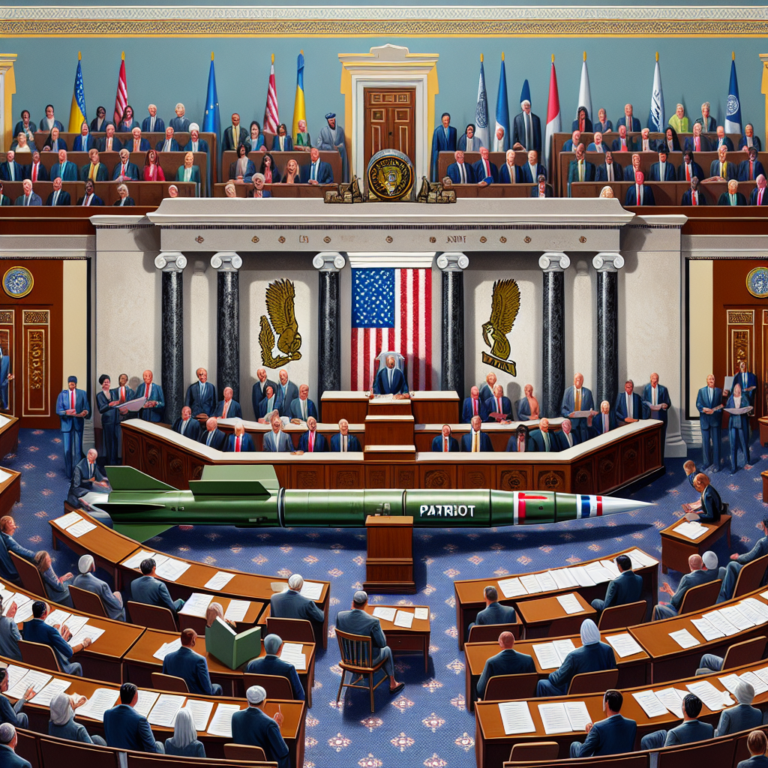 Senatul a votat un proiect pentru donație unui sistem PATRIOT Ucraina. Senatul a votat un proiect pentru donatie unui sistem PATRIOT Ucraina