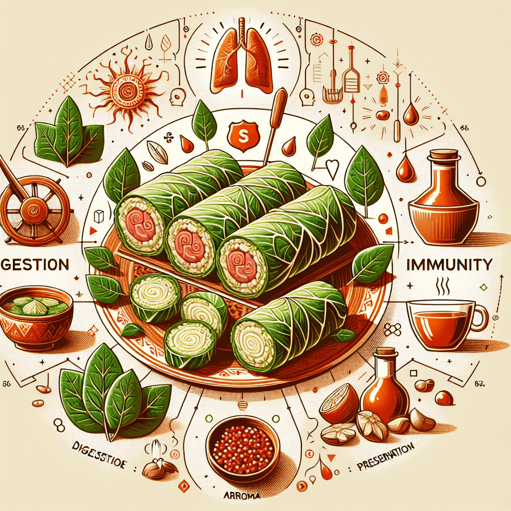 Beneficii digestie imunitate vitamine. Aliment traditional sarmale pentru aroma si conservare