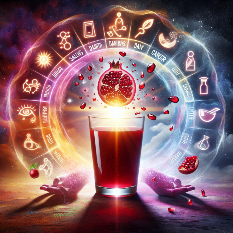 Suc de rodie recomandat zilnic cu proprietati anticancerigene