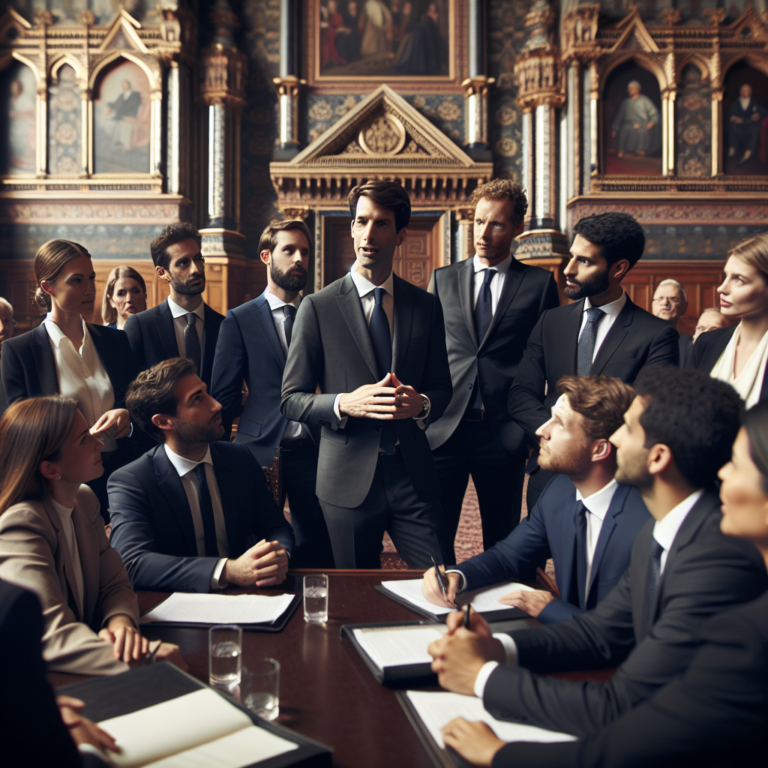 Premierul Marcel Ciolacu discuta cu ministrii la Palatul Victoria