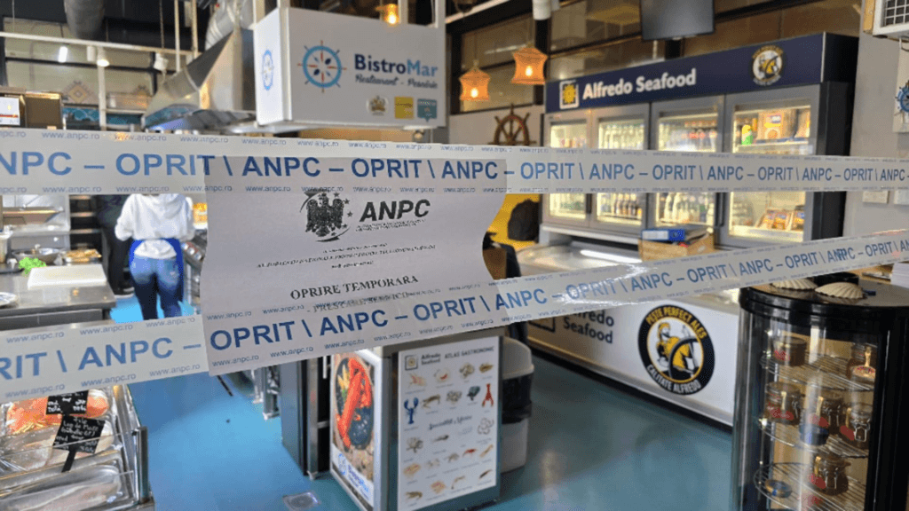 ANPC in control la Piata Floreasca Bucuresti