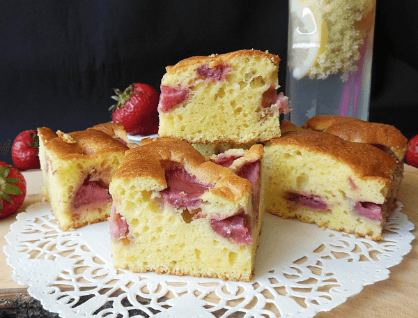 Pandispan cu capsuni reteta usor de facut